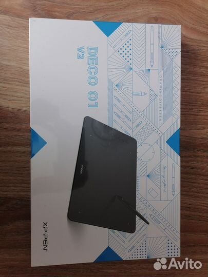 Графический планшет xp pen deco 01 v2