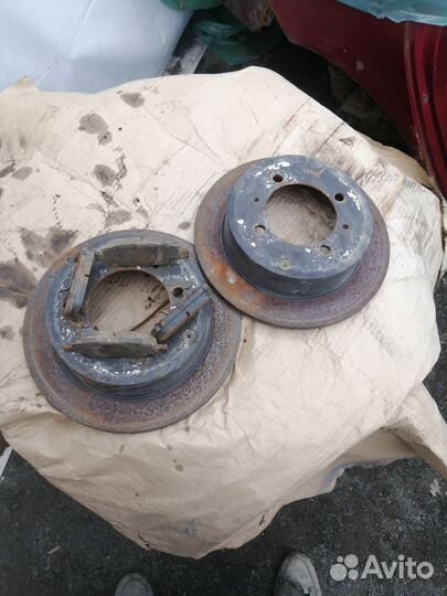 Задние тормозные диски lancer 9