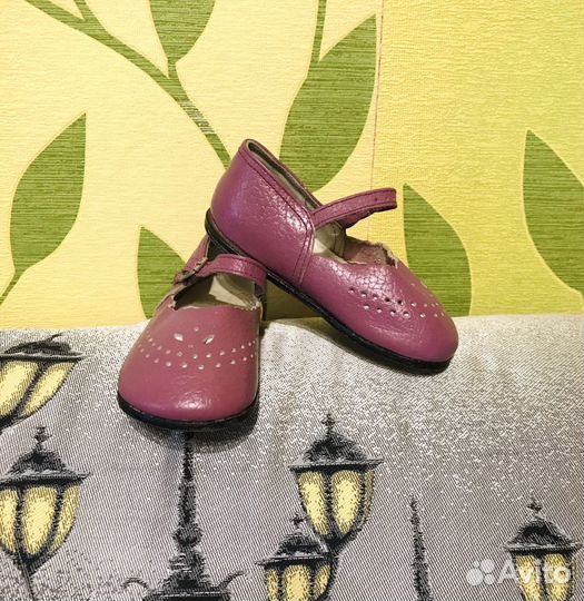 Туфли детсткие кожаные СССР 70-х годов