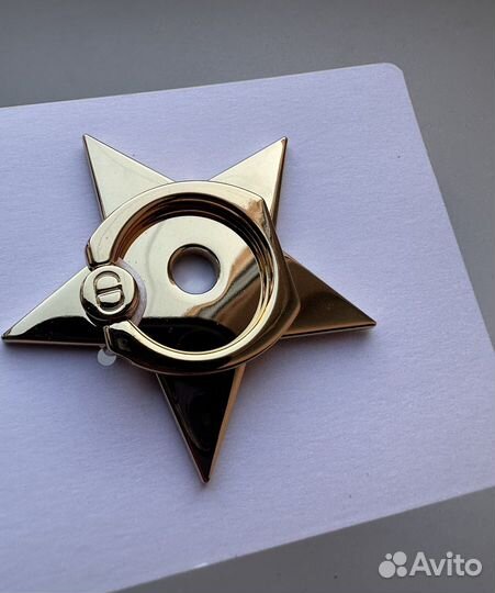 Dior кольцо держатель для телефона звезда