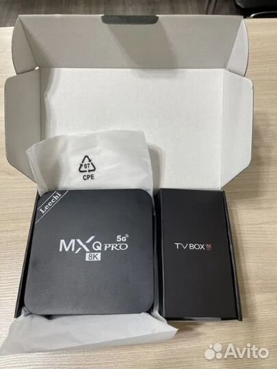 Смарт тв приставка андроид 8,16,32gb