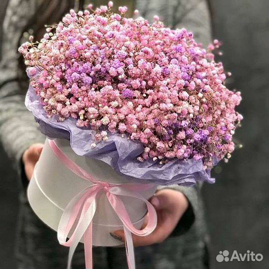 Гипсофила в большой цветы букеты доставка спб