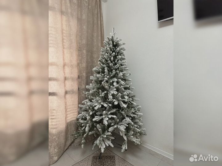 Литая елка Заснеженная 1,5 м