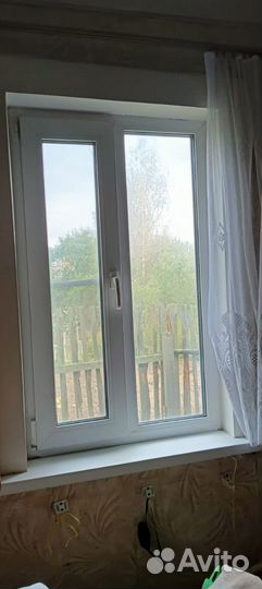 Окно пластиковое бу 122*82