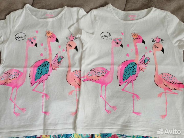 Одежда для двойняшек 116-122