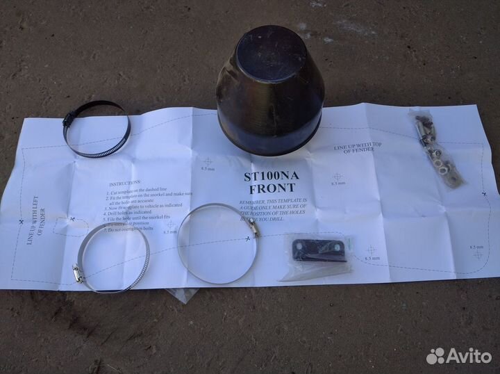 Шноркель toyota land cruiser 100