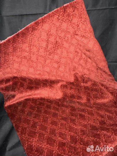 Ткань отрез бархат мебельный СССР 125х165 см