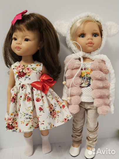 Большой комплект одежды для куклы Паола Рейна