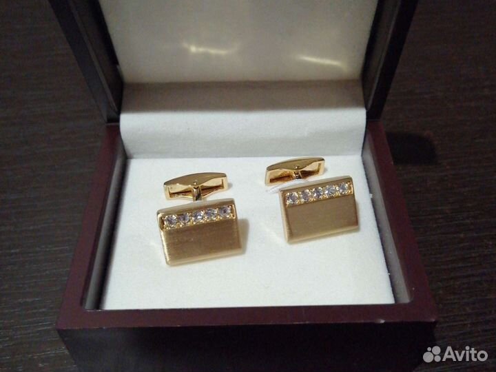 Запонки мужские новые