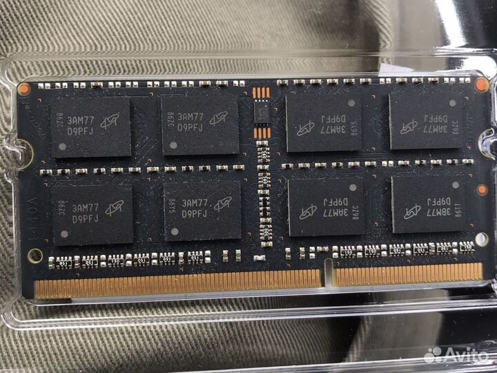 Оперативная память so dimm ddr3-1600 4gb