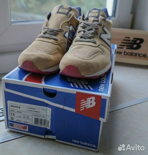 Кроссовки New Balance 996 Made in US 12US Орига