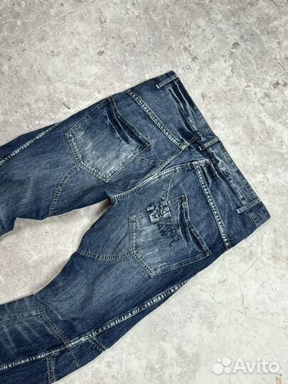 Джинсы G star клеш y2k