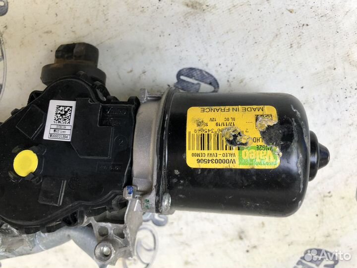 Моторчик стеклоочистителя renault logan 2