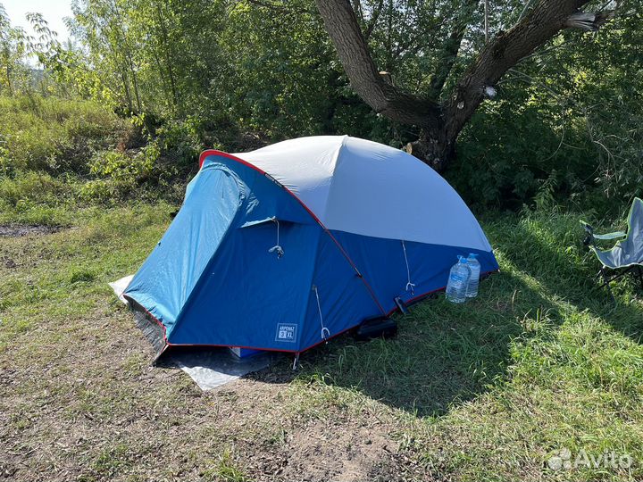 Палатка quechua arpenaz 3xl fresh & black