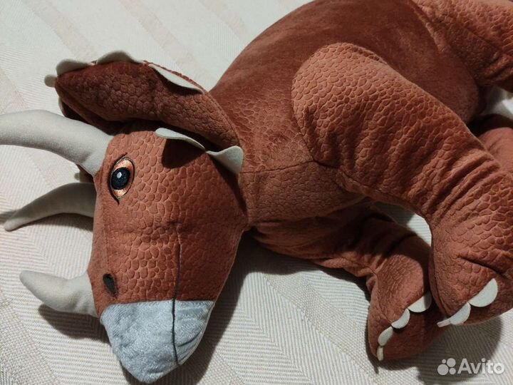 Йэттелик динозавр икеа, трицератопс 46 см