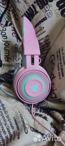 Игровые наушники razer kraken kitty edition