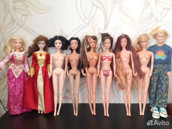 Куклы Барби 90-х, Дисней, редкие
