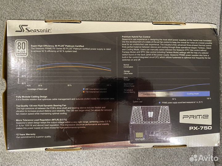 Блок питания Сисоник для пк 750w