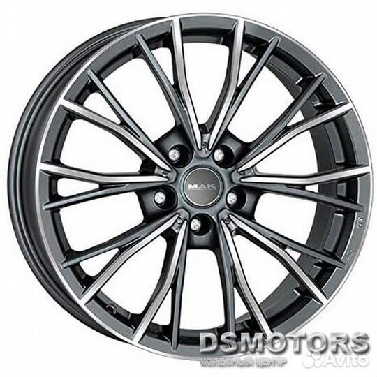 Диски Mark 8.0/17 5x120 ET30 d72.6 GUN metmirror f