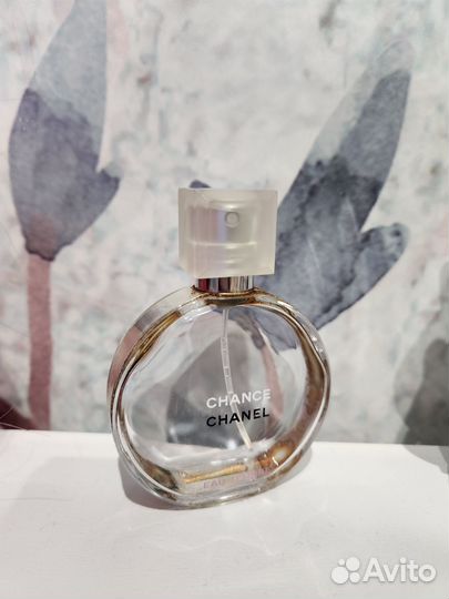 Пустой бутылек Chanel chance