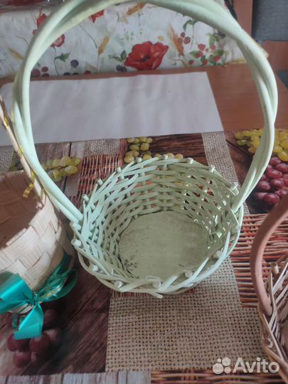 Плетеные корзинки
