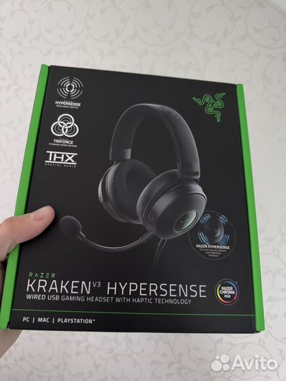 Игровые наушники Razer Kraken V3 Hypersense