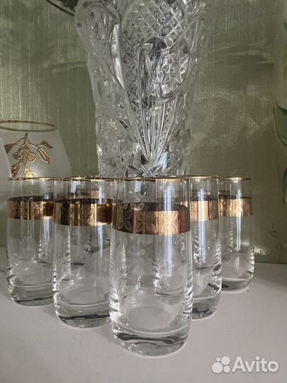 Рюмки хрустальные времён СССР, Богемия