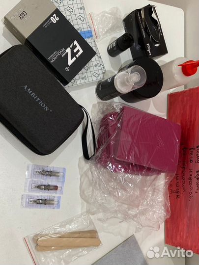 Машинка ambition для тату с расходниками