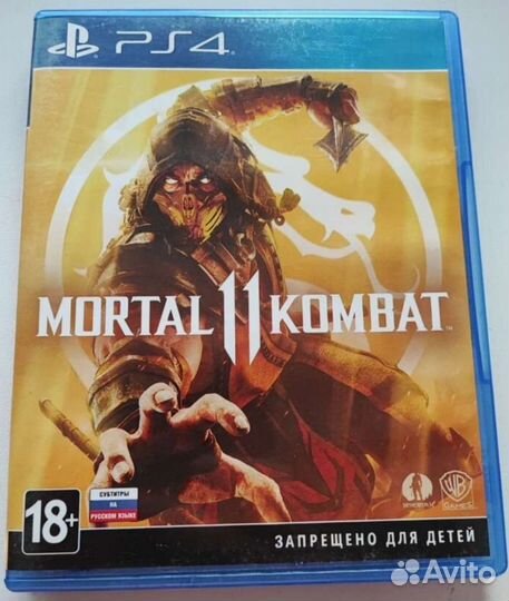Игра Mortal Kombat 11 (PS4)