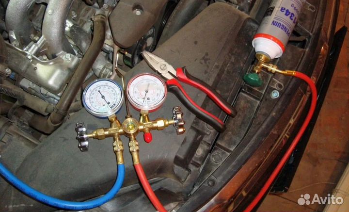 Опрессовка кондиц. Kia Ceed 2012-2015