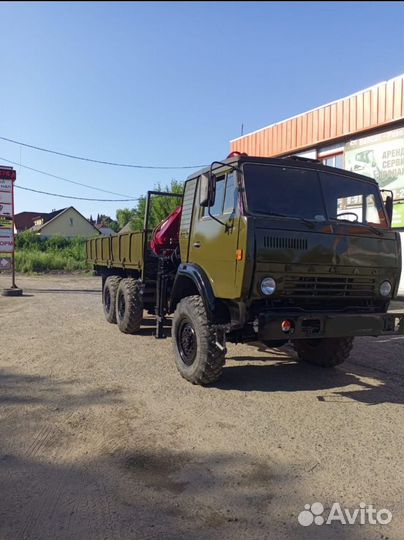 КамАЗ 43101 с КМУ, 1991