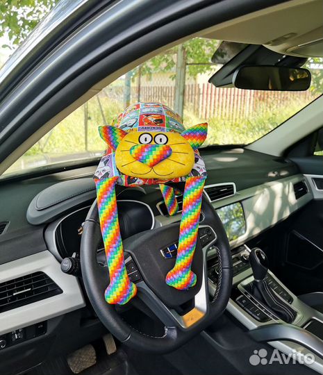 Подушки-игрушки Радужные Коты