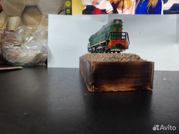Модель тепловоза тэм7