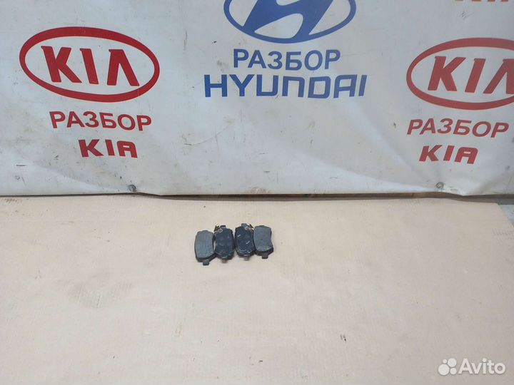 Тормозные колодки задние Киа Сид 2jd