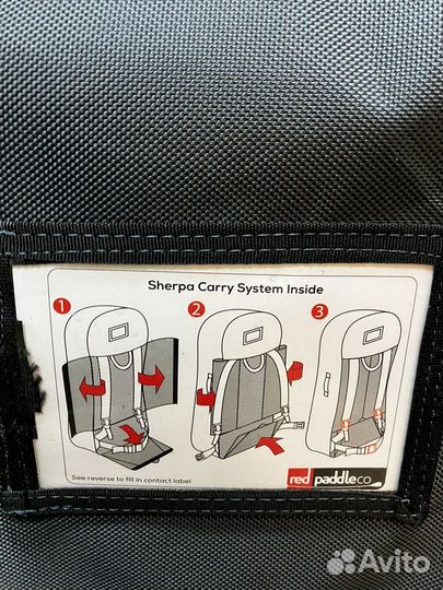 Sup red paddle сумка рюкзак на колесах