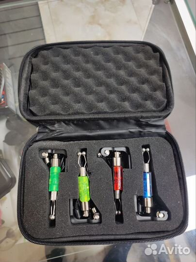 Свингеры для рыбалки, в кейсе. 4 шт