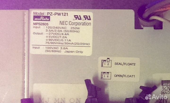 Блок питания PZ-PW121 для офисной атс neax2000 IPS