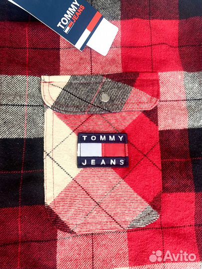 Куртка рубашка мужская tommy jeans