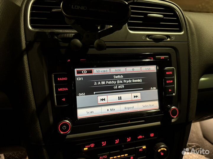 Головное устройство магнитора VW RCD-510 +usb