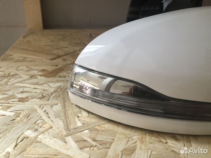 Левая крышка зеркала Mercedes W205 W213 W222 белая