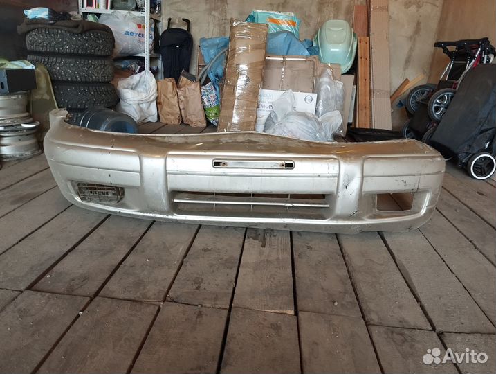 Бампер передний на bighorn