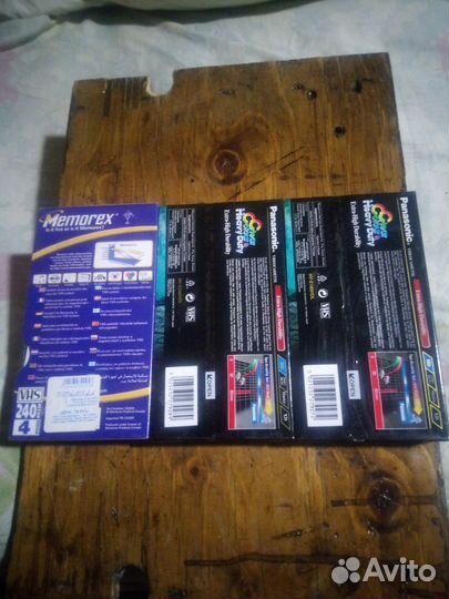 Видеокассеты VHS новые