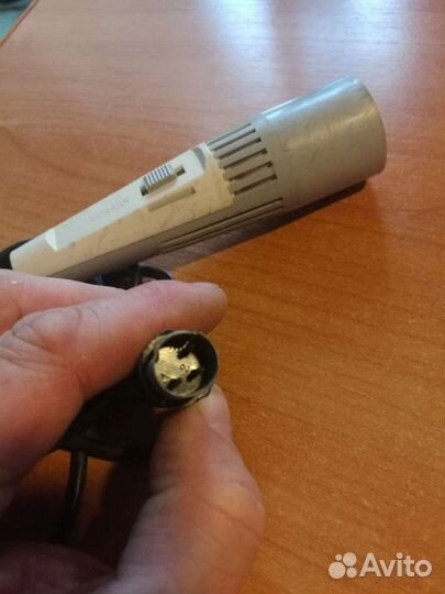 Ретро микрофон и шнур