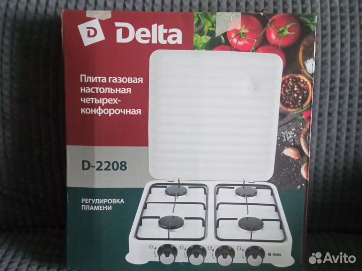 Настольная газовая плита 4 конфорки