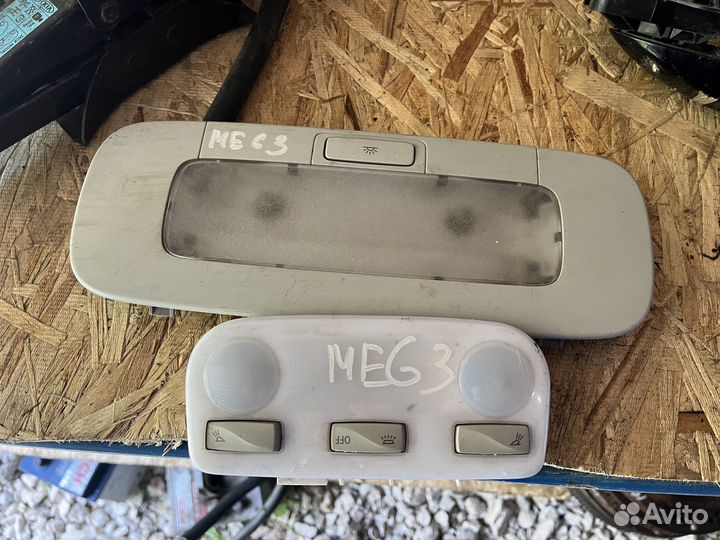 Плафон renault megane 3