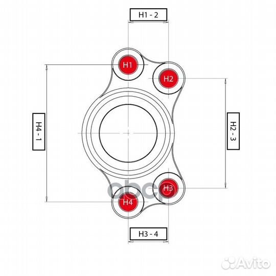 Старый номер CBG-9) Шаровая опора верх. CB009