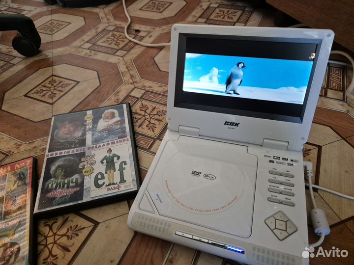 Портативный dvd плеер BBK