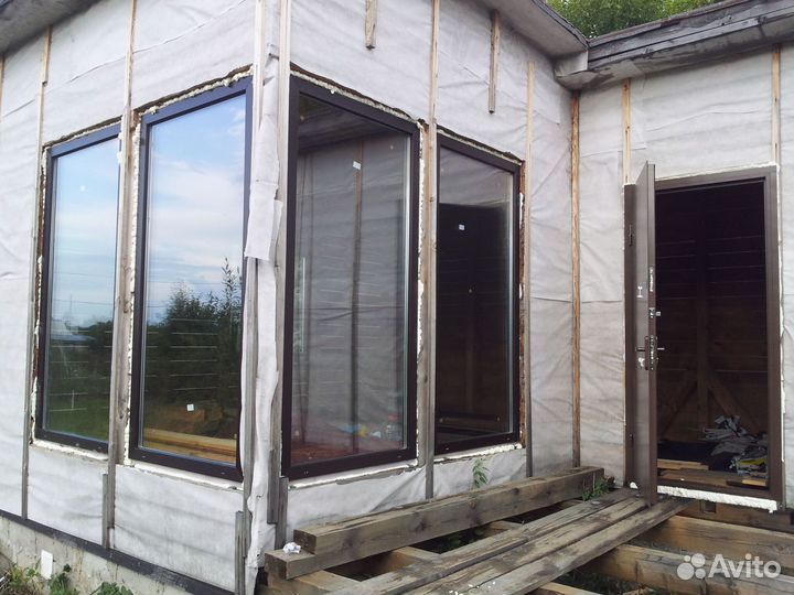 Монтаж окон пвх