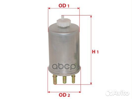 Фильтр топливный ssangyong kyron 2.0 2005 - / S