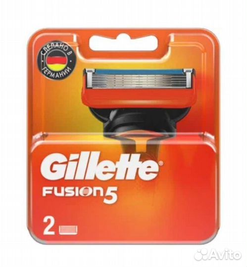 Сменные Кассеты Gillette Fusion5 2 шт